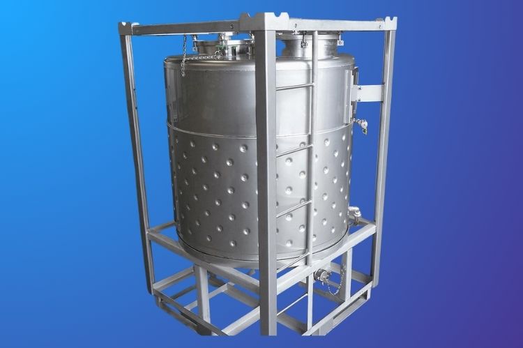 50000 L Stainless Steel Jacket Tank